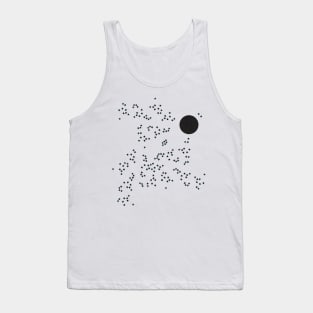 moon in the starry sky Tank Top